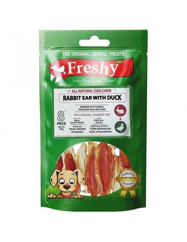 Freshy Ördek Eti Kaplı Tavşan Kulağı 100 Gr