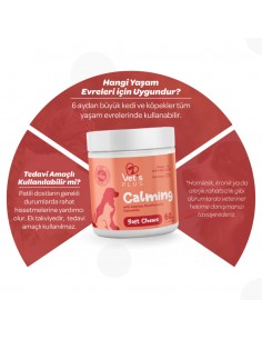 Vet's Plus Calming Kedi ve Köpekler İçin Sakinleştirici... 2