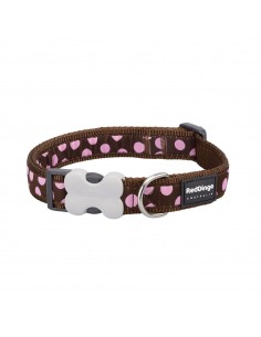 Reddingo Kahverengi Üzerine Pembe Benekli Köpek Boyun...