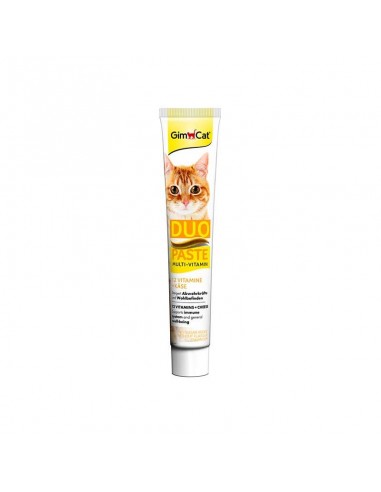 GimCat Multi-Vitamin Duo Paste Peynir+12...