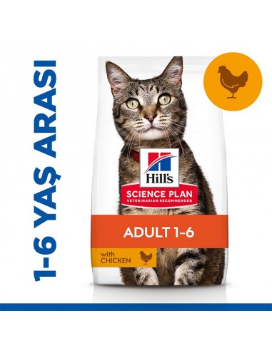 Hills Science Plan Tavuk Etli Kedi Maması 1,5 Kg