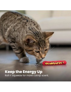 Petstages Dinamit Şeklinde Catnipli Kedi Oyuncağı 17,5 Cm 2