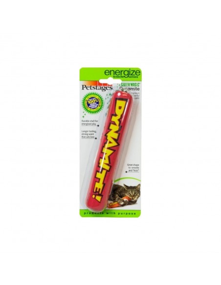 Petstages Dinamit Şeklinde Catnipli Kedi Oyuncağı 17,5 Cm