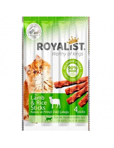 Royalist Kuzu Etli Sticks Kedi Ödülü 4'lü 20 gr