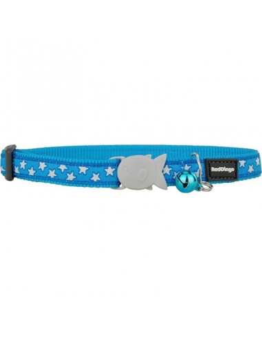 Reddingo Turkuaz Üzerine Beyaz Yıldız Desenli...