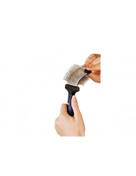 Show Tech Twin Flex Slicker Large Kedi Köpek Tarağı