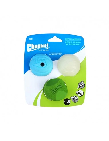 Chuckit! Fetch Medley Gen2 3 Farklı Oyun Topu...