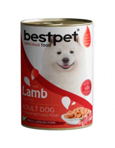 BestPet Kuzulu Yetişkin Köpek Konservesi 400gr