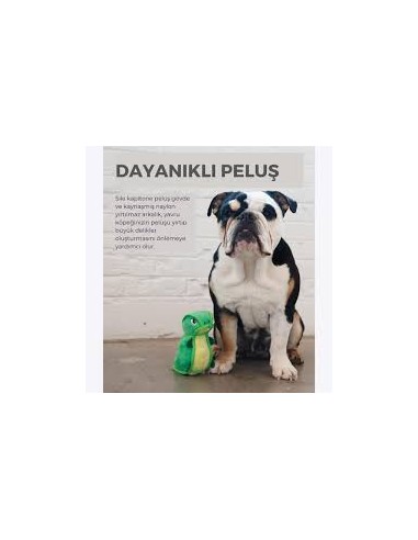 Outward Hound Xtreme Seamz Dino Plush Köpek...