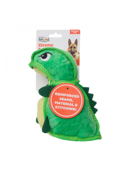 Outward Hound Xtreme Seamz Dino Plush Köpek Oyuncağı