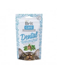 BRIT CARE CAT SNACK DENTAL 50GR
