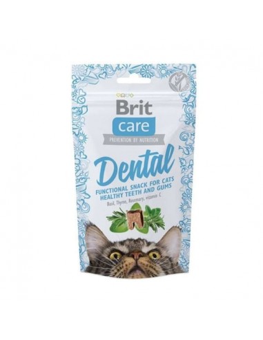 BRIT CARE CAT SNACK DENTAL 50GR