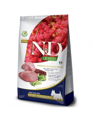 N&D Weight Management Kinoa & Kuzu Mini Adult...