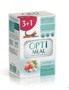 Optimeal 3+1 Kittens - Chicken