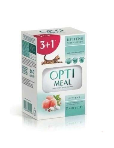 Optimeal 3+1 Kittens - Chicken