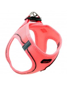 Tailpetz Air Mesh Köpek Göğüs Tasması Neon Pembe 2XS