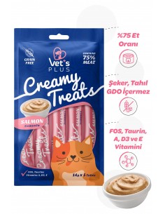 Vets Plus Creamy Treats Somonlu