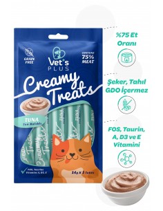Vets Plus Creamy Treats Ton Balıklı