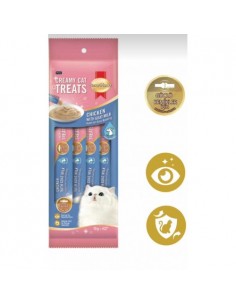SmartHeart Creamy Cat Treats Chicken With Goat Milk