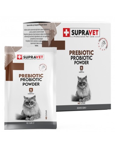 Supravet Prebiotic Probiotic Powder Kedi
