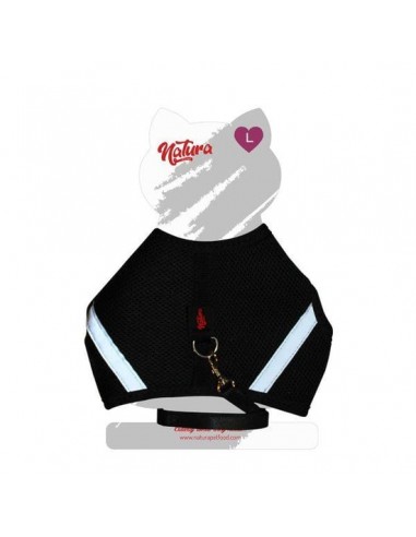 Natura Air Net Harness Kedi Black Large