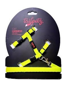 Tailpetz Cat Harness Lime