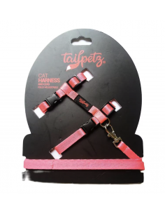Tailpetz Cat Harness Pink