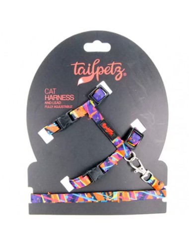 Tailpetz Cat Harness Splash