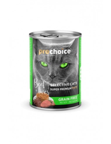 Pro Choice Adult Selective Cat Beef & Liver 400GR