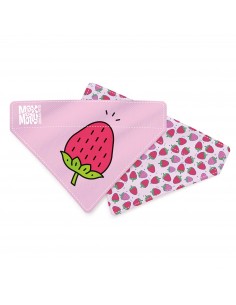 Max & Molly Strawberry Dream Bandana XS-S