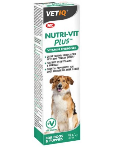 VETIQ NUTRİ-VİT PLUS FOR DOGS&PUPPIES 100 GR