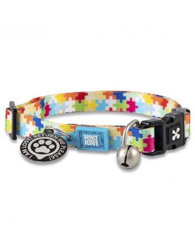 Max & Molly Puzzle Smart ID Kedi Boyun Tasması