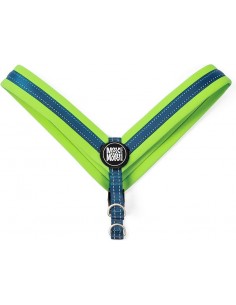 Max & Molly Matrix Green Q-Fit Köpek Göğüs Tasması M