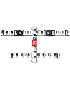 Max & Molly Piano Köpek Göğüs Tasması S