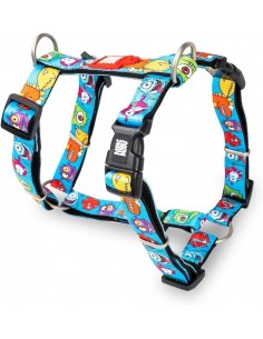 Max & Molly Little Monsters Köpek Göğüs Tasması S