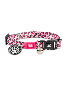 Max & Molly Leopard Pink Smart ID Kedi Boyun Tasması