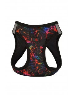 A40 Pet Göğüs Tasması S Siyah Desenli