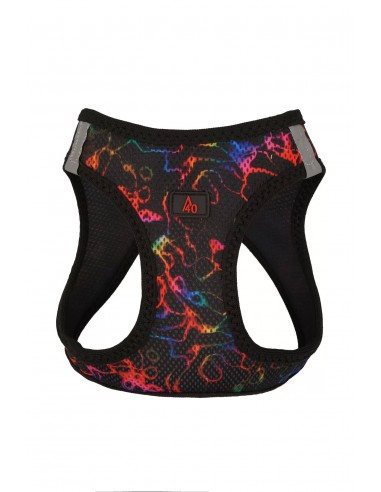 A40 Pet Göğüs Tasması S Siyah Desenli