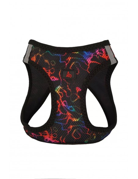 A40 Pet Göğüs Tasması S Siyah Desenli