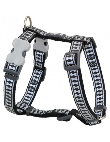 Reddingo Reflektörlü Kemik Desenli Siyah Göğüs...