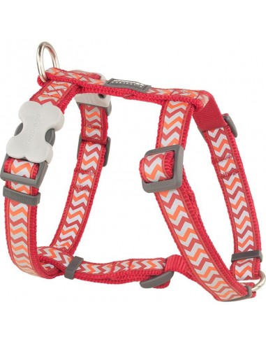 Red Dingo Reflektörlü Ziggy Desenli Kırmızı...