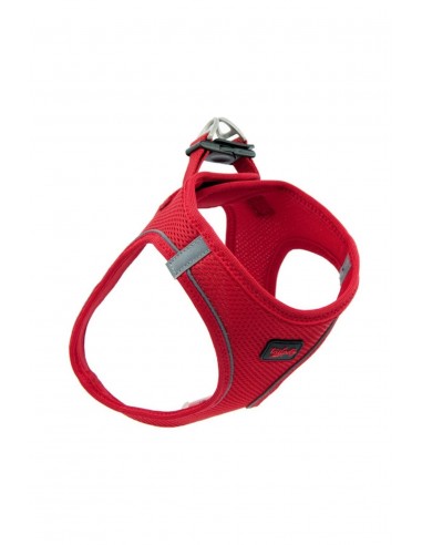 TailPetz Airmesh Kırmızı Köpek Göğüs Tasması XS