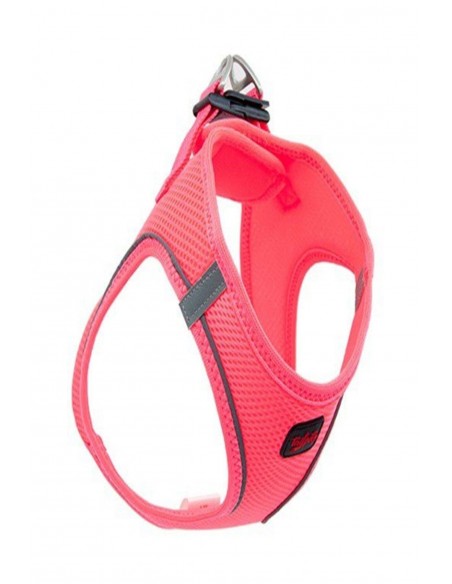 Tailpetz Air Mesh Köpek Göğüs Tasması Neon Pembe L