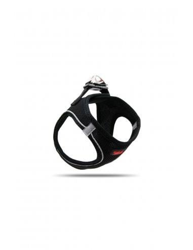 TailPetz Airmesh Siyah Köpek Göğüs Tasması L