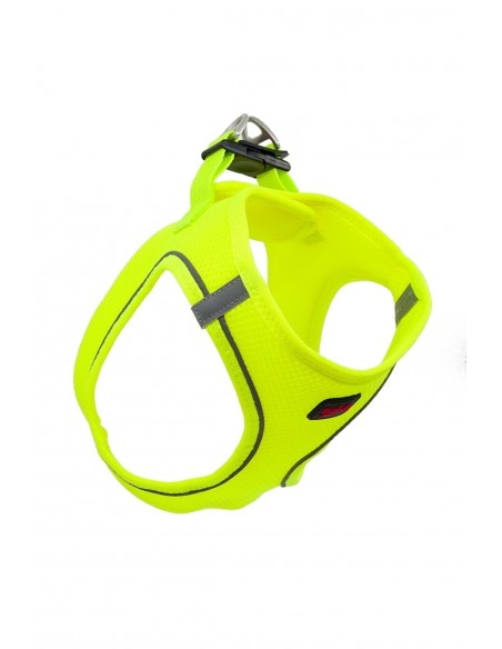 TailPetz Airmesh Neon Lime Köpek Göğüs Tasması XS